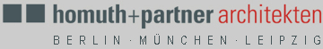 Logo homuth+partner Architekten